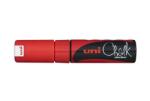 uni Krétamarker, 8 mm, UNI "PWE-8K", fluor piros (TUPWE8KP) - fiorex