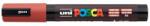 uni Dekormarker, 1, 8-2, 5 mm, UNI "Posca PC-5M", rubin vörös (TUPC5MRV) - fiorex
