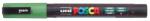 uni Dekormarker, 0, 9-1, 3 mm, UNI "Posca PC-3ML", fényes zöld (TUPC3MLZ)