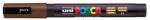 uni Dekormarker, 1, 8-2, 5 mm, UNI "Posca PC-5M", barna (TUPC5MB) - fiorex