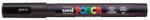 uni Dekormarker, 0, 9-1, 3 mm, UNI "Posca PC-3M", fekete (TUPC3MF) - fiorex