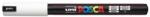 uni Dekormarker, 0, 7 mm, UNI "Posca PC-1MR", fehér (TUPC1MRFE) - fiorex