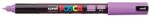uni Dekormarker, 0, 7 mm, UNI "Posca PC-1MR", levendula (TUPC1MRLE)