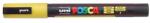 uni Dekormarker, 0, 9-1, 3 mm, UNI "Posca PC-3ML", fényes sárga (TUPC3MLS)