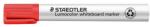 STAEDTLER Táblamarker, 2 mm, kúpos, STAEDTLER "Lumocolor® 351", piros (TS3512) - fiorex