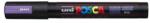uni Dekormarker, 1, 8-2, 5 mm, UNI "Posca PC-5M", metállila (TUPC5MML) - fiorex