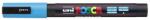 uni Dekormarker, 0, 9-1, 3 mm, UNI "Posca PC-3M", világoskék (TUPC3MVK) - fiorex