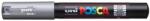 uni Dekormarker, 0, 7-1, 0 mm, UNI "Posca PC-1M", ezüst (TUPC1ME) - fiorex