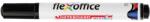 FlexOffice Táblamarker, 2, 5 mm, kúpos, FLEXOFFICE "WB03", fekete (FOWB03FK) - fiorex