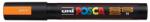 uni Dekormarker, 1, 8-2, 5 mm, UNI "Posca PC-5M", fluor narancs (TUPC5MFN) - fiorex