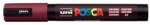 uni Dekormarker, 1, 8-2, 5 mm, UNI "Posca PC-5M", vörösbor (TUPC5MVB) - fiorex