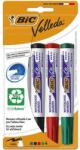 BIC Flipchart- és táblamarker készlet, 1, 4 mm, kúpos, BIC" Velleda ecolutions", 4 különböző szín (BC8757151) - fiorex