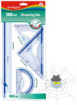 Keyroad Vonalzó készlet 30 cm, 4 db/bliszter Keyroad