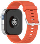 RMPACK Huawei Watch Fit 4 Pro / Fit 4 Szíj Pótszíj Szilikon Sport Solid Style Narancssárga