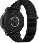 RMPACK Amazit T-Rex 3 Pótszíj Szövet Óraszíj Sport Minimal Style Fekete-Szürke