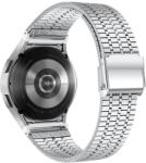 RMPACK Samsung Galaxy Watch 7 44mm 40mm Fémszíh Óraszíj Pótszíj - Elegant Style - Ezüst