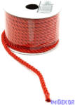  Sodrott zsinór 5mm x 10m - Piros