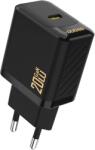 Dudao A26 hálózati töltő 1xUSB-C csatlakozással 20W PD GaN - fekete