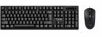  Drótkészlet USB A billentyűzet QWERTY + egér K8605 U+U