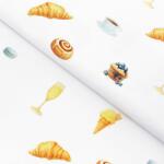 Goldea teflon szövet terítőknek - párizs ízvilága 160 cm