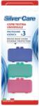 Silver Care Set 3 capace universale protectie periuta dinti Silver Care 3 culori