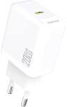 Dudao A26 hálózati töltő 1xUSB-C csatlakozással 20W PD GaN - fehér