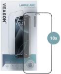 Veason 6D Pro edzett üveg fekete szegéllyel iPhone X/XS - 10 db