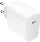 PURO ProLite hálózati töltő 1xUSB-C csatlakozással 45W - fehér