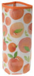 Excellent Houseware Husa termorezistenta pentru sticle Excellent Houseware, poliester, 20x10cm, alb portocaliu (KO-170484430P)