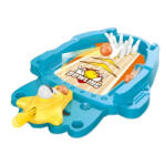 Flippy Joc de Masa Mini Bowling Interactiv pentru Copii, Flippy, Mingi si Figurine Incluse, 26.5x19.5x5 cm, Albastru (teo-129764) Joc de societate