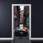 AVEX Folie imprimata color pentru decor Usa, dimensiune 200 x 90cm, model: AVX-DR03 (AVX-DR03) - Technodepo