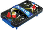 Flippy Masa Ice Hockey, Flippy, cu Tabela de Scor, 2 Pucuri, din ABS, pentru Adulti Copii +5 Ani, 28 x 8 x 16 cm, Negru (teo-135248)