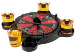Flippy Joc de Baut Ruleta cu Pahare de Shot Flippy, 15 x 16.5 cm, Rosu Negru (teo-125445) Joc de societate