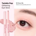 CLIO Fard de pleoape stick cu sclipici, CLIO, Twinkle Pop Glittering Eye Stick, 0, 7g - #05 Masca de fata