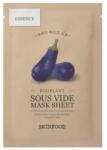 SKINFOOD Masca de față Sous Vide cu extract de vânătă, SKINFOOD, 23g Masca de fata