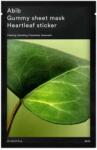 ABIB Masca de față Gummy Sheet cu Heartleaf, ABIB, Heartleaf Sticker, 27ml Masca de fata