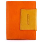 S. Belmonte Narancssárga Valódi Bőr Női Pénztárca (sb-11259-orange)