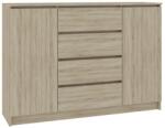 Expedo ARMARIA K160 2D4SZ komód, 160x99x40, sonoma tölgy (215602)