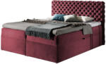 Expedo MARCH boxspring kárpitozott ágy + fedő, 160x200, riviera 59 (222022)