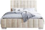 Expedo ALMAN Kárpitozott ágy + matrac, 140x200, magic velvet 2250 (260866i)