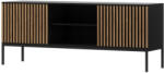 Expedo RATINA 2 TV asztal, 150x60x40, artisan tölgy/fekete matt (257893)