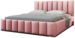 Expedo NEROX Kárpitozott ágy + matrac, 180x200, magic velvet 2257 (260979i)