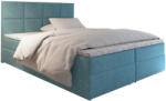 Expedo LENY kárpitozott boxspring ágy, 160x200, Cosmic 05 + topper (224335i)