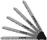  Extol Premium dekopírfűrészlap készlet 126x9x1, 5mm 5db (8805012) - hardtools