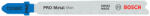 Bosch PRO Metal thin T121GFC szúrófűrészlap, 92 mm, 5 db, vékony fémhez (2608655104)