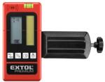 Extol lézeres vevő/detektor/jelfogó vízszintezőhöz, PIROS és ZÖLD, 50m (8823390)