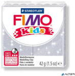 FIMO Gyurma, 42 g, égethető, FIMO "Kids", glitteres ezüst (8030-812) - alter