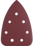 Extol delta csiszolópapír, lyukas klt. 10db, 100×140 mm; 7 db lyukkal, P40, 8891844 csiszológéphez (8803991)