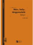 Pátria Nyomtatvány Név, hely, tárgymutató 100 lapos könyv A/4 álló (C.5230-167/A) - irodasziget