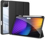 Dux Ducis Xiaomi Pad 7 Pro toby tok álló, bőr hatású (flip, oldalra nyíló, trifold, asztali tartó, ceruza tartó) fekete (GP-168768)